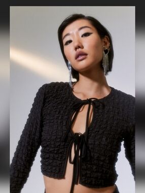 Urban Outfitters Tie Front Top